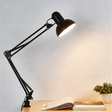 Large Adjustable Swing Arm Drafting, Clamp Table Lamp